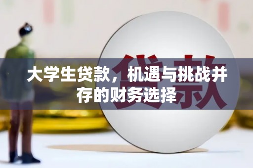 嵊州大学生贷款，机遇与挑战并存的财务选择
