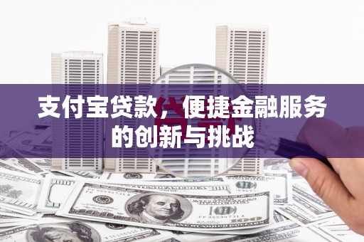 嵊州支付宝贷款，便捷金融服务的创新与挑战