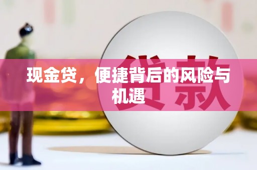 嵊州现金贷，便捷背后的风险与机遇