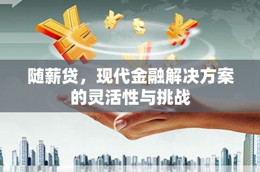 嵊州随薪贷，现代金融解决方案的灵活性与挑战