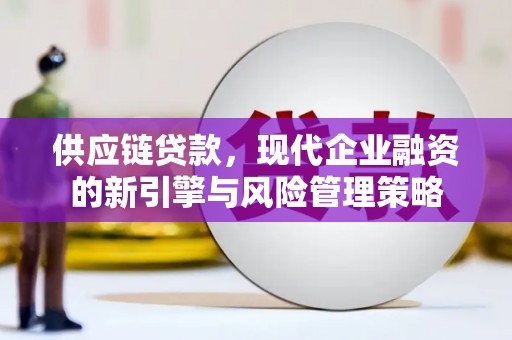 嵊州供应链贷款，现代企业融资的新引擎与风险管理策略