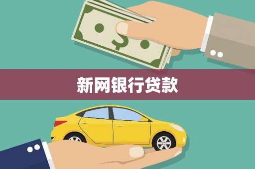 嵊州新网银行贷款