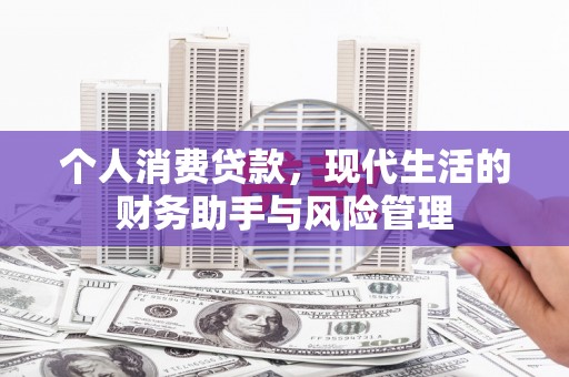 嵊州个人消费贷款，现代生活的财务助手与风险管理