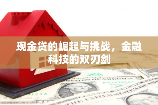 嵊州现金贷的崛起与挑战，金融科技的双刃剑