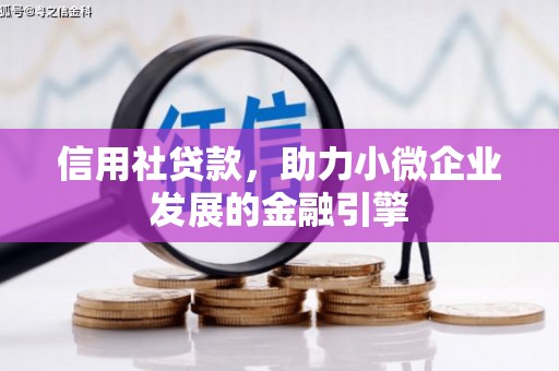 嵊州信用社贷款，助力小微企业发展的金融引擎