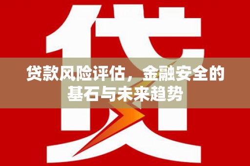 嵊州贷款风险评估，金融安全的基石与未来趋势
