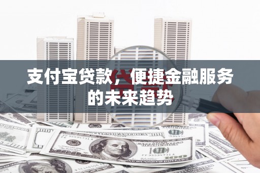 嵊州支付宝贷款，便捷金融服务的未来趋势