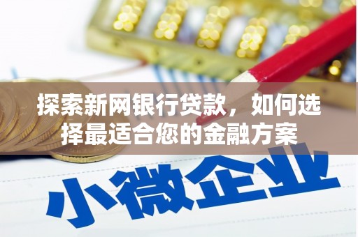 嵊州探索新网银行贷款，如何选择最适合您的金融方案