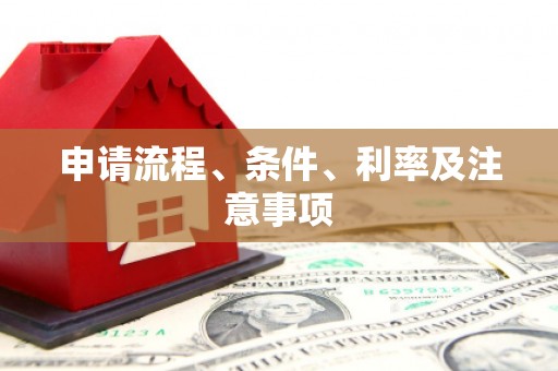 嵊州申请流程、条件、利率及注意事项