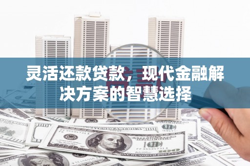 嵊州灵活还款贷款，现代金融解决方案的智慧选择