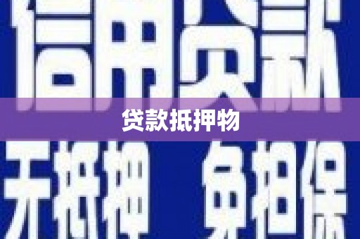 嵊州贷款抵押物