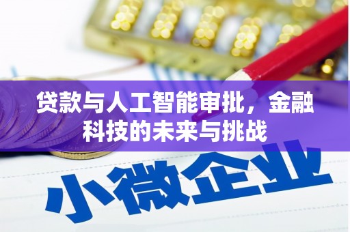 嵊州贷款与人工智能审批，金融科技的未来与挑战