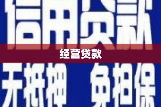 嵊州经营贷款