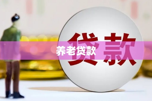 嵊州养老贷款