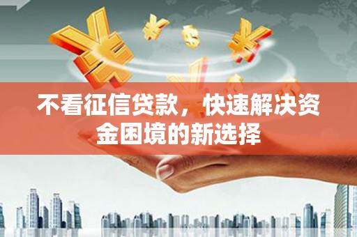 嵊州不看征信贷款，快速解决资金困境的新选择