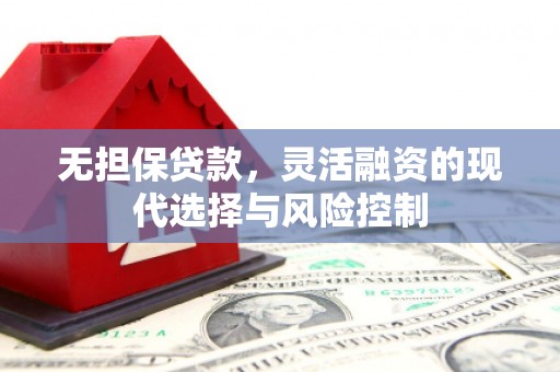 嵊州无担保贷款，灵活融资的现代选择与风险控制
