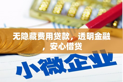 嵊州无隐藏费用贷款，透明金融，安心借贷