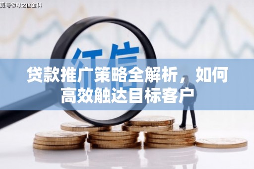 嵊州贷款推广策略全解析，如何高效触达目标客户