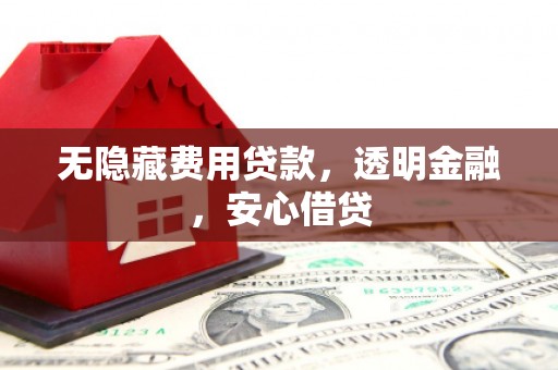嵊州无隐藏费用贷款，透明金融，安心借贷