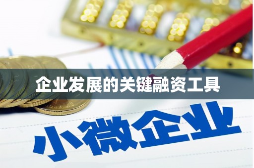 嵊州企业发展的关键融资工具