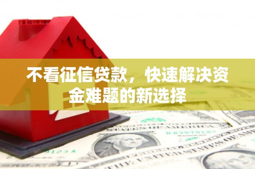 嵊州不看征信贷款，快速解决资金难题的新选择