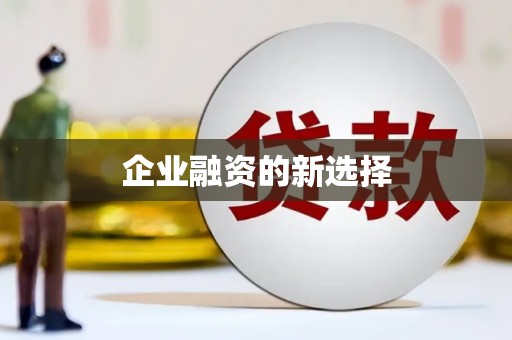 嵊州企业融资的新选择