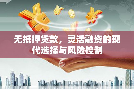 嵊州无抵押贷款，灵活融资的现代选择与风险控制