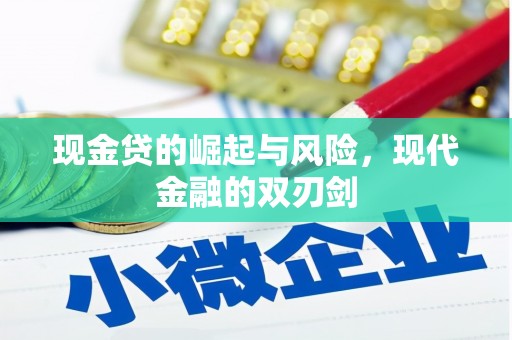 嵊州现金贷的崛起与风险，现代金融的双刃剑