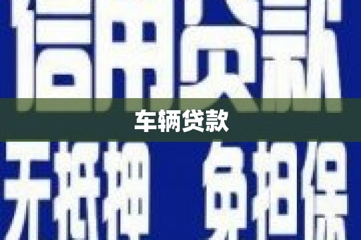 嵊州车辆贷款