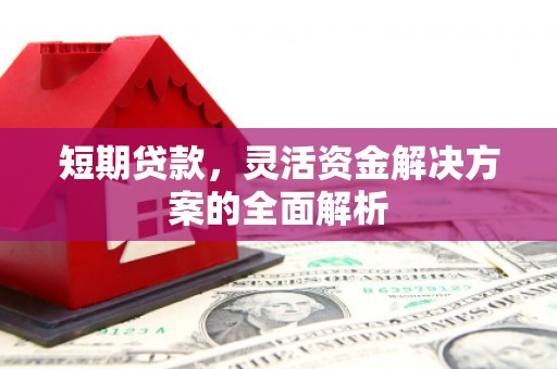 嵊州短期贷款，灵活资金解决方案的全面解析