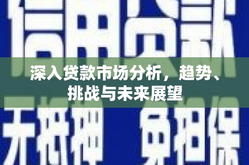 嵊州深入贷款市场分析，趋势、挑战与未来展望