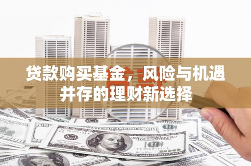 嵊州贷款购买基金，风险与机遇并存的理财新选择
