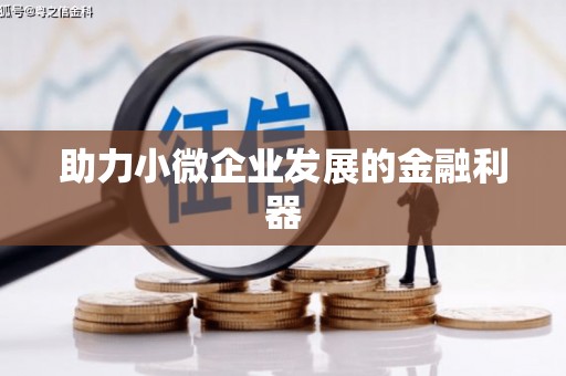 嵊州助力小微企业发展的金融利器