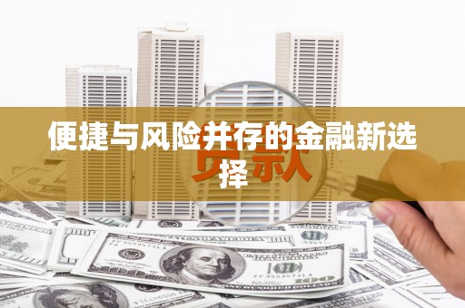 嵊州便捷与风险并存的金融新选择